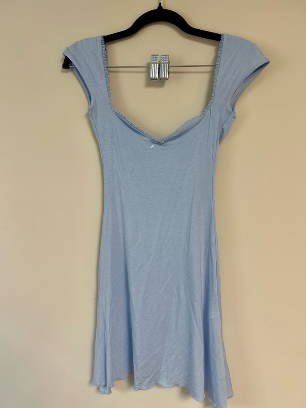 Oh Polly Light Blue Mini Dress